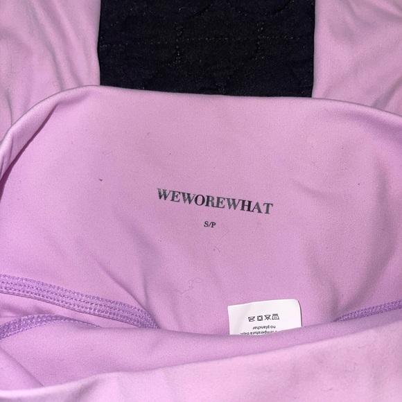 WEWOREWHAT pink leggings - Picture 2 of 2